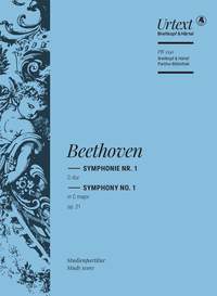 Symphony No. 1 in C major, Op. 21 (Study Score)