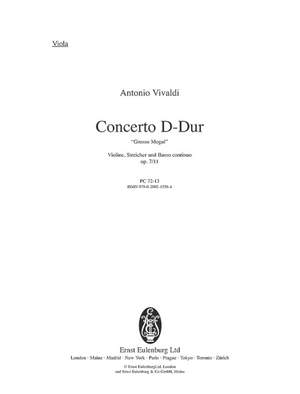 Vivaldi: Concerto D Major op. 7/11 RV 208 / PV 151