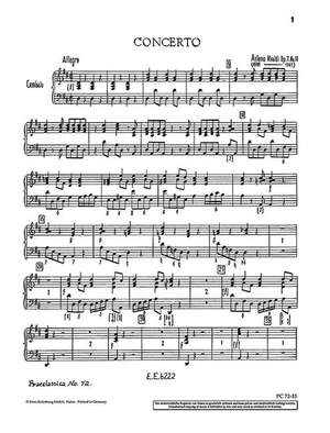 Vivaldi: Concerto D Major op. 7/11 RV 208 / PV 151