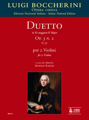Boccherini, L: Duetto in F Major op. 3/2 G57