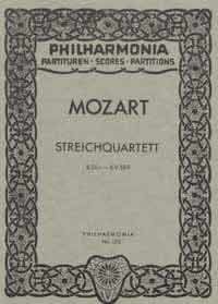 Mozart, W A: String Quartet KV 589