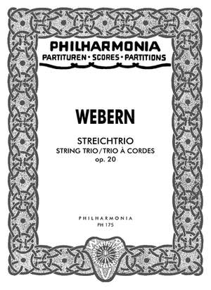 Webern, A: String Trio op. 20