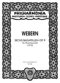 Webern, A: 6 Bagatelles op. 9