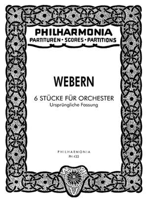 Webern, A: 6 Pieces op. 6