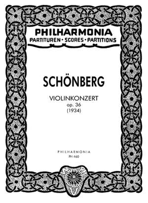Schoenberg, A: Violin Concerto op. 36