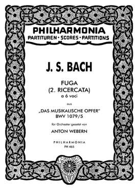 Bach, J S: Fuga (2. Ricercata) a 6 voci BWV 1079/5