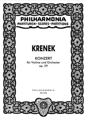 Krenek: Violin Concerto No.1 op. 29