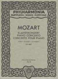 Mozart, W A: Klavierkonzert Nr. 23 A major KV 488 KV 488