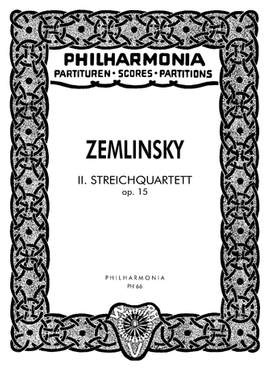 Zemlinsky, A: Streichquartett Nr. 2 op. 15