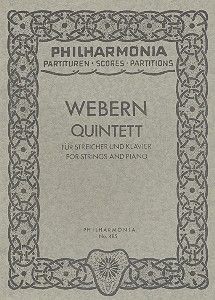 Webern, A: Quintett