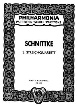 Schnittke, A: Streichquartett Nr. 3