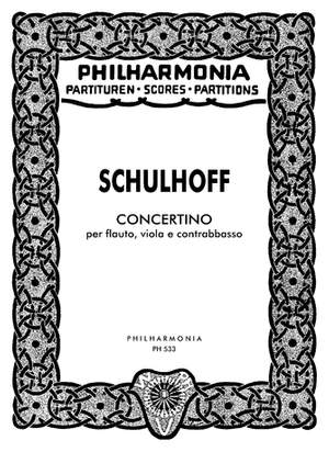 Schulhoff, E: Concertino
