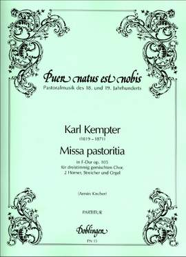 Karl Kempter: Missa Pastoritia In F-Dur Op. 105