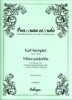 Karl Kempter: Missa Pastoritia In F-Dur Op. 105
