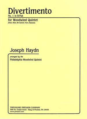 Haydn: Divertimento No.1 in B flat