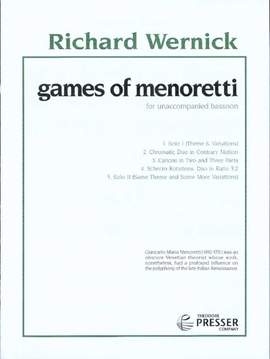 Wernick: Games of Menoretti