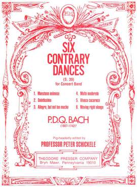 Bach: 6 Contrary Dances