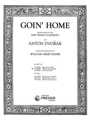 Dvorák: Goin' Home (med) in D flat major