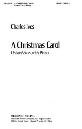 Ives: A Christmas Carol