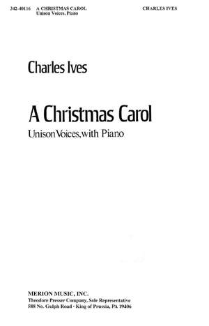 Ives: A Christmas Carol