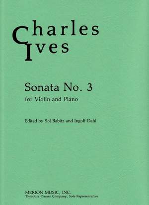 Ives: Sonata No.3