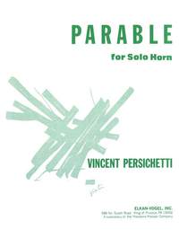 Vincent Persichetti: Parable for Solo Horn, Op. 120