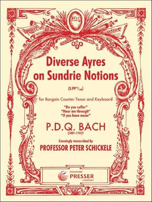 Bach: Diverse Ayres on sundrie Notions