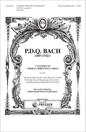 Bach: O Little Town of Hackensack (SATB Chorus)