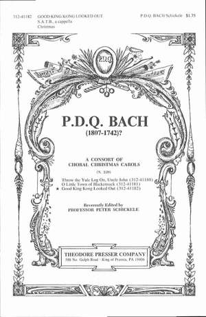 PDQ Bach: Good King Kong looked out (SATB Chorus)