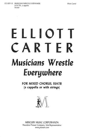 Carter: Musicians wrestle everywhere