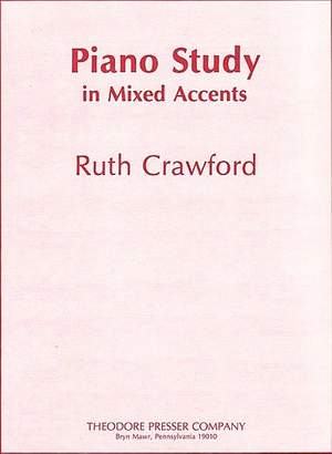 Crawford Seeger: Piano Study in mixed Accents