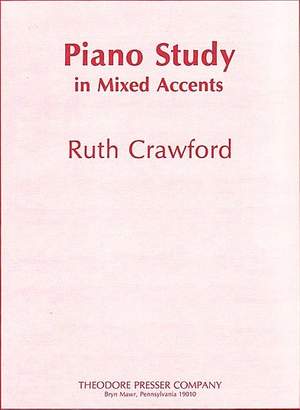 Crawford Seeger: Piano Study in mixed Accents