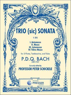 Bach: Trio (sic) Sonata