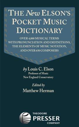 The New Elson's Pocket Music Dictionary