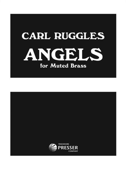 Carl Ruggles: Angels