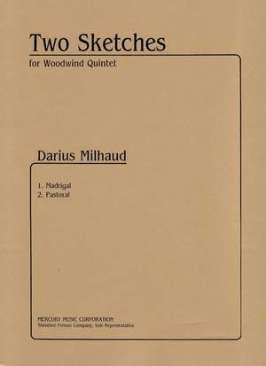 Milhaud: 2 Sketches