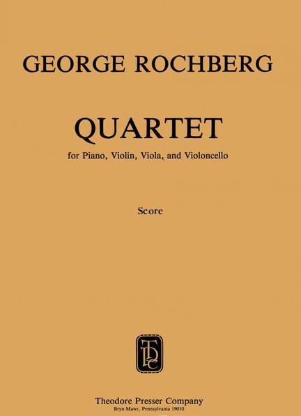 George Rochberg: Quartet