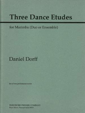 Dorff: 3 Dance Etudes
