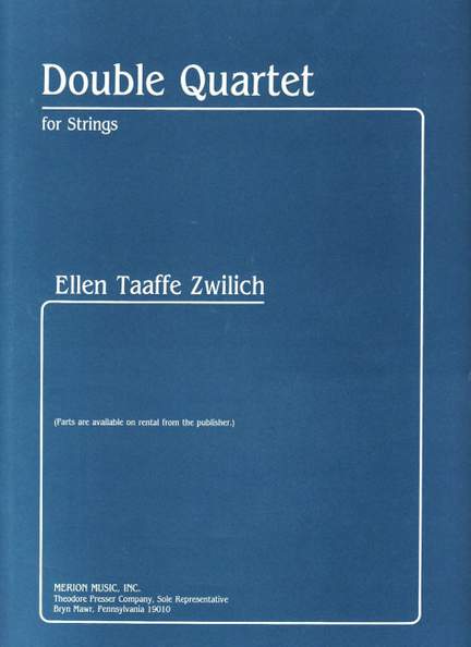 Zwilich, E T: Double Quartet