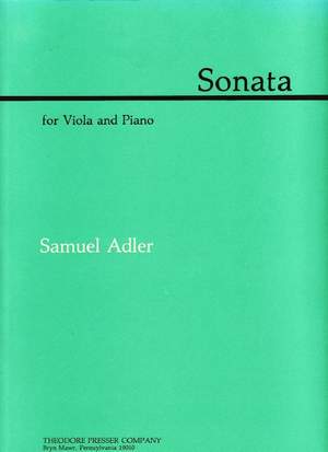 Adler: Sonata