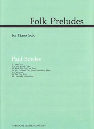 Bowles: Folk Preludes