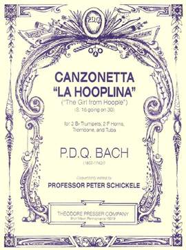 Bach, P: Conzonetta "La Hopplina" F major
