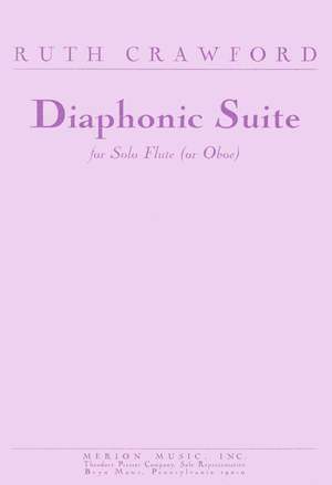 Crawford Seeger: Diaphonic Suite