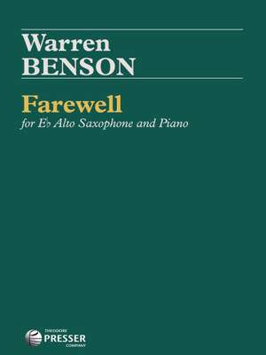 Benson: Farewell (alto)