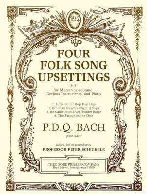 Bach: 4 Folk Song Upsettings (mezzo)