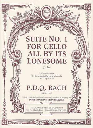 Bach: Suite No.1 for Cello all by its Lonesome