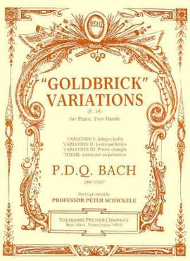 Bach: Goldbrick Variations