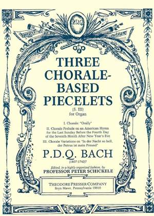 Bach: 3 Chorale-based Piecelets