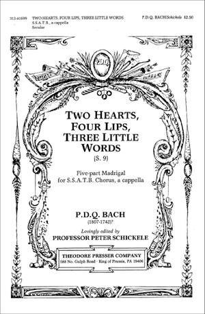 Bach: 2 Hearts, 4 Lips, 3 Little Words