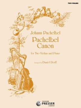 Johann Pachelbel: Canon For Two Violins And Piano